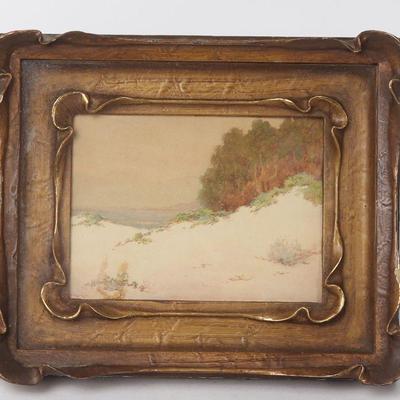 English Impressionist Watercolor, 19th C.