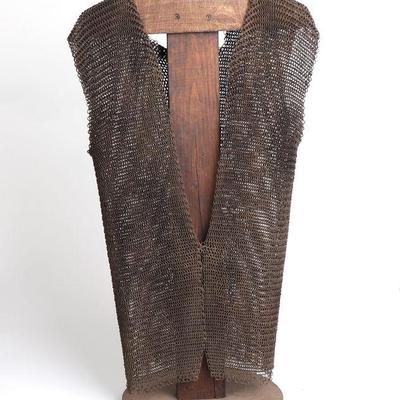 Indo-Persian Double Butt-Link Chainmail Vest, 18th c.