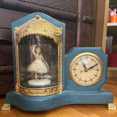 Vintage Ballerina Clock - 1950