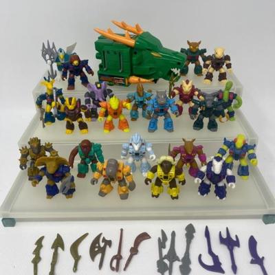 (22) Battle Beasts, Vehicle & Extra Weapons