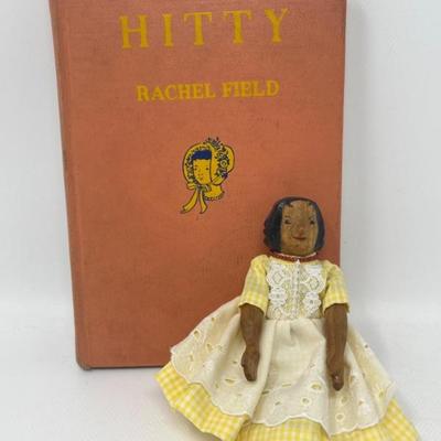 2001 Hitty Clementine #16 Doll by Susan Corbett & 1941 Hitty Book