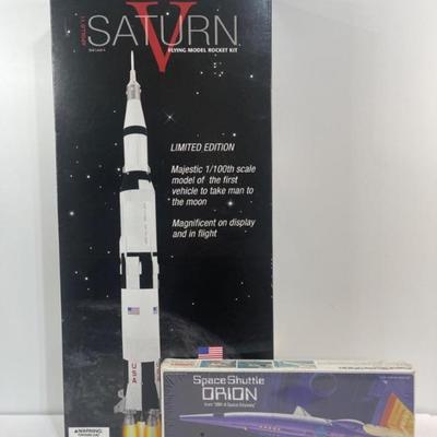 SEALED 1970s Aurora Space Shuttle ORION 2001: A SPACE ODYSSEY Model Kit +