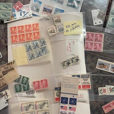 Stamp collection US presidents 