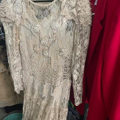 Vintage lace dress 