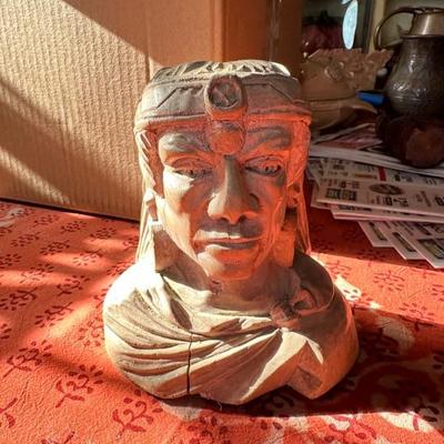 Carved native indian 