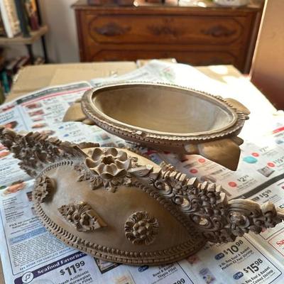 Carved wedding box 