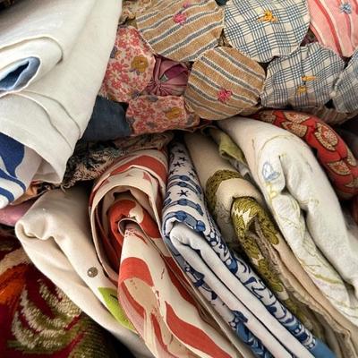 Vintage table cloths 