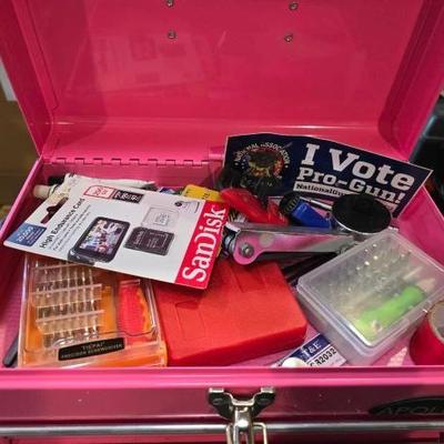 #4134 â€¢ Pink Tool Box
