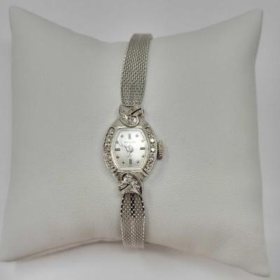 #451 â€¢ Vintage Baylor Diamond Watch
