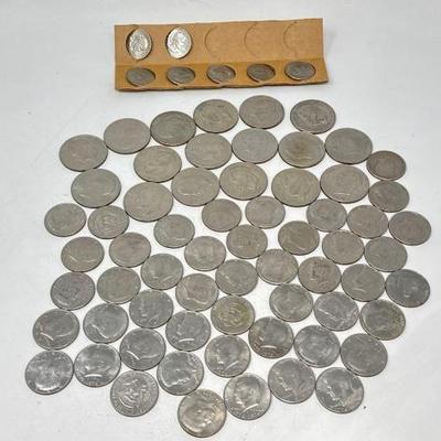 #814 â€¢ (72) U.S. Silver Coins
