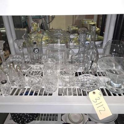 #3112 â€¢ Crystal and Glass Collection
