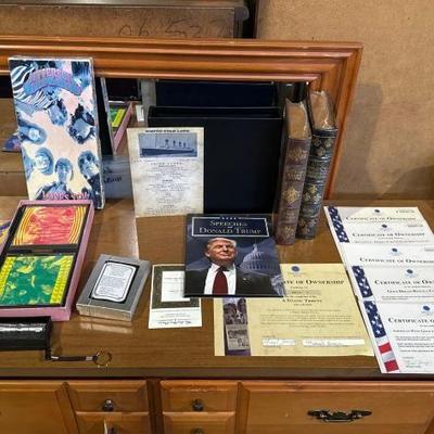 #5314 â€¢ Jefferson Airplane CDs, Books, American Mint Certificates
