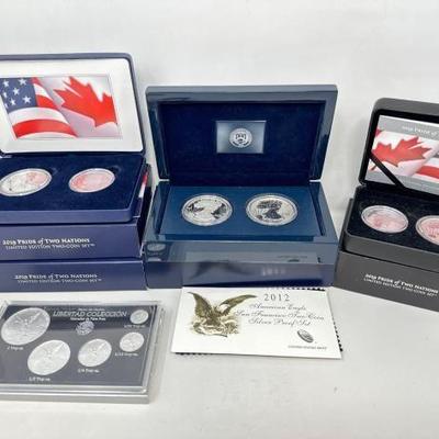 #572 â€¢ (5) United States Mints Sets & Mexico Libertad Collection Set
