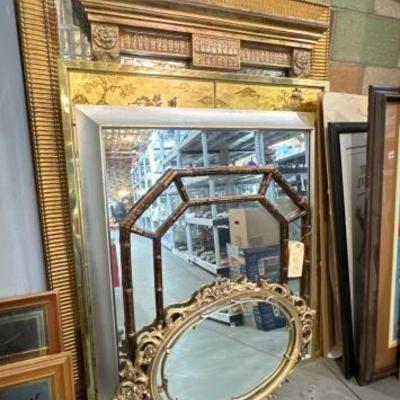 #6646 â€¢ (6) Medium-Large Mirrors
