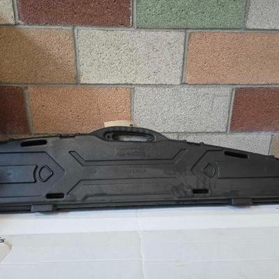 #2676 â€¢ Rifle Hard Case and (3) Holsters
