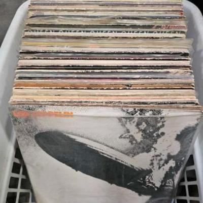 #6202 â€¢ Approx 70 Vinyl Records

