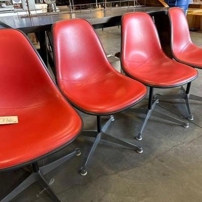 #5736 â€¢ 4 Red Chairs
