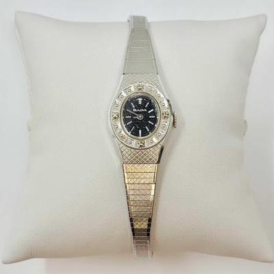 #452 â€¢ Vintage Bulova Diamond Watch
