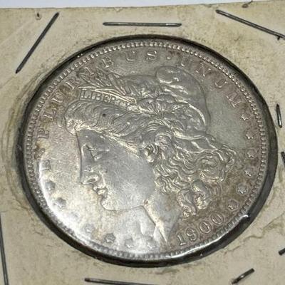 #598 â€¢ 1900 Morgan Silver Dollar
