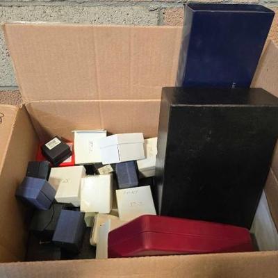#2432 â€¢ Empty Ring Boxes and Mint Proof Boxes

