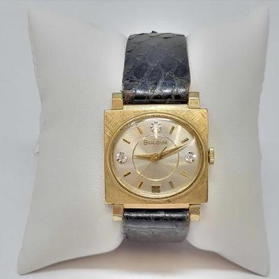 #458 â€¢ Vintage Bulova watch
