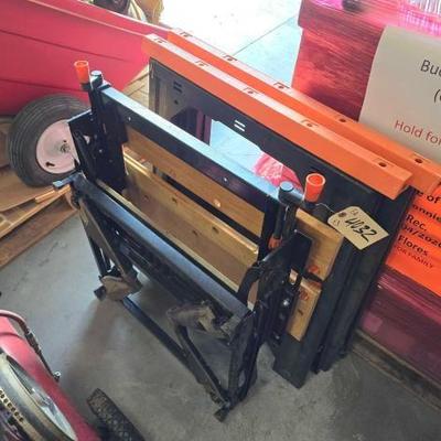 #4032 â€¢ Black and Decker Workmate and Saw Horses
