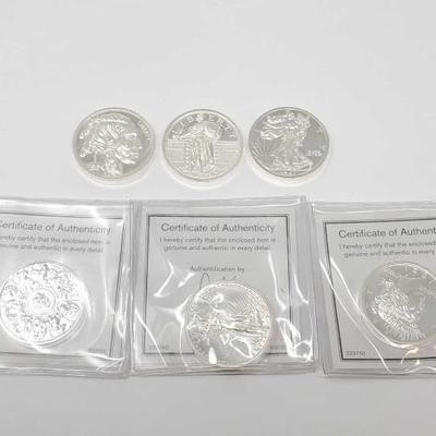 #518 • 6 Silver Coins

