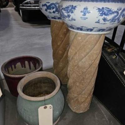 #6240 â€¢ 4 Pots and 2 Pillars
