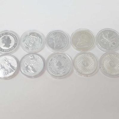 #522 â€¢ (10) Silver Coins
