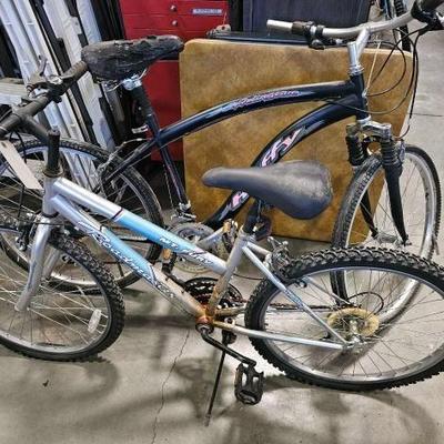 #10 â€¢ Mt. Fury Mountain Bike and Huffy Arlington Beach Crusier
