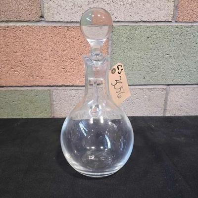 #3056 â€¢ Baccarat Crystal Handled Decanter with Stopper

