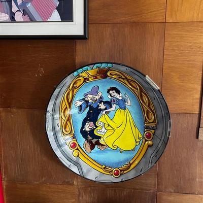Disney signed plate