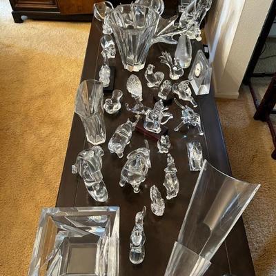 Baccarat crystal collection