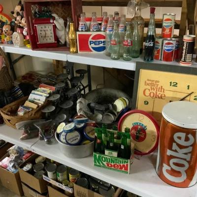 Coke and Pepsi vintage 