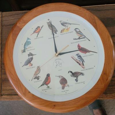 A birdwatcher's must have clock
