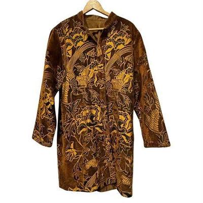 Lot 040-100   0 Bid(s)
Vintage Velvet Jacquard Long Jacket