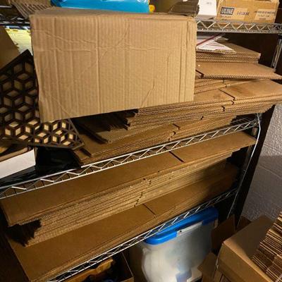 shipping boxes