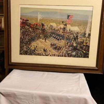 East Meets West Litho by John Falter