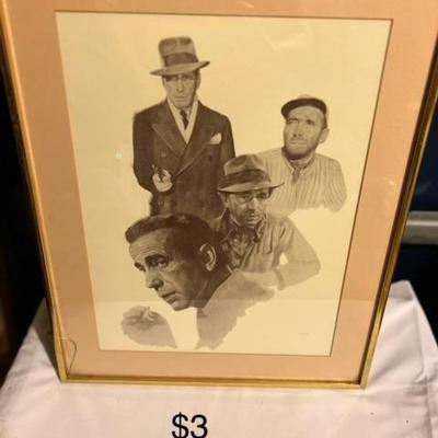 Vtg Framed Print TLC $3
