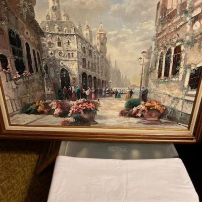 Artist Rousseau signed Oil