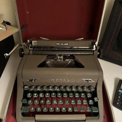 Royal typewriter