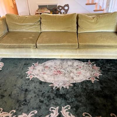 VINTAGE VELVET COUCH