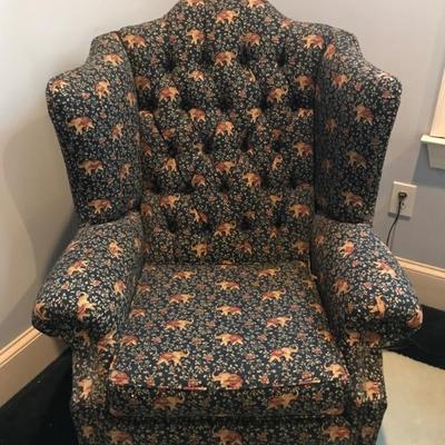 wingback chair $110
2 available