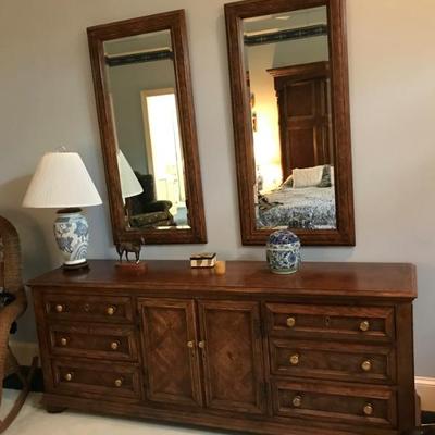 Century dresser with mirrors $399
78 X 19 X 31