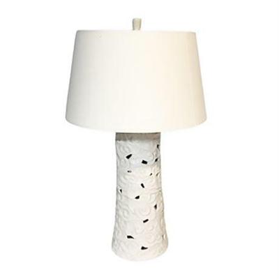 Lot 43  
Myla Abstract Floral Porcelain Contemporary Lamp