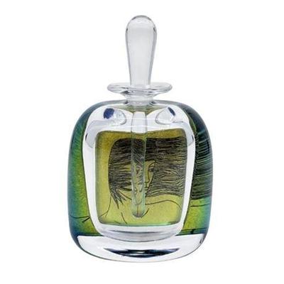 Lot 098  
Hand Blown Art Glass Perfume Decanter