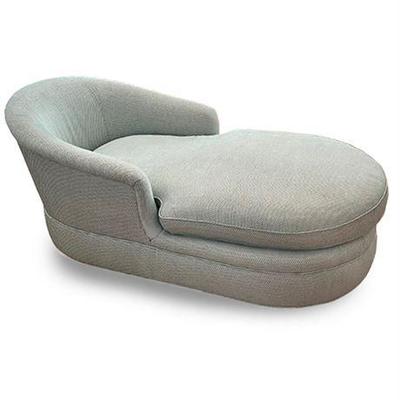 Lot 22   
Contemporary Custom Upholstered Chaise