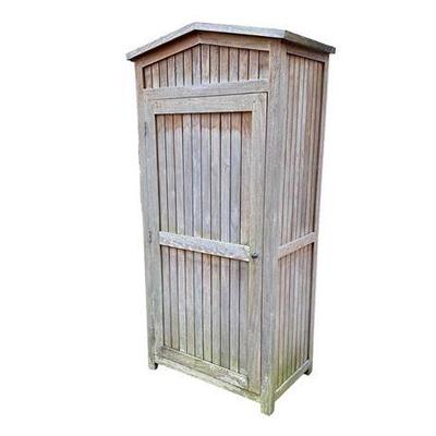 Lot 153   
Teakwood Garden Potting Shed with Fold-Out Table