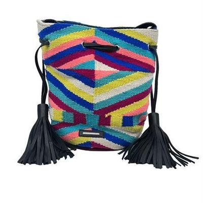 Lot 285   
Rebecca Minkoff Colorful Handbag with Tassels
