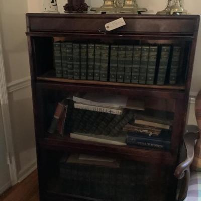 $395 barrister bookcase 50"H 34"L 12"depth